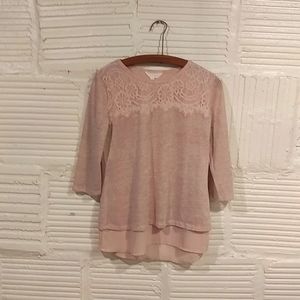 Adiva size small 2 layer top with open detail in the backWelcome to Poshmark.